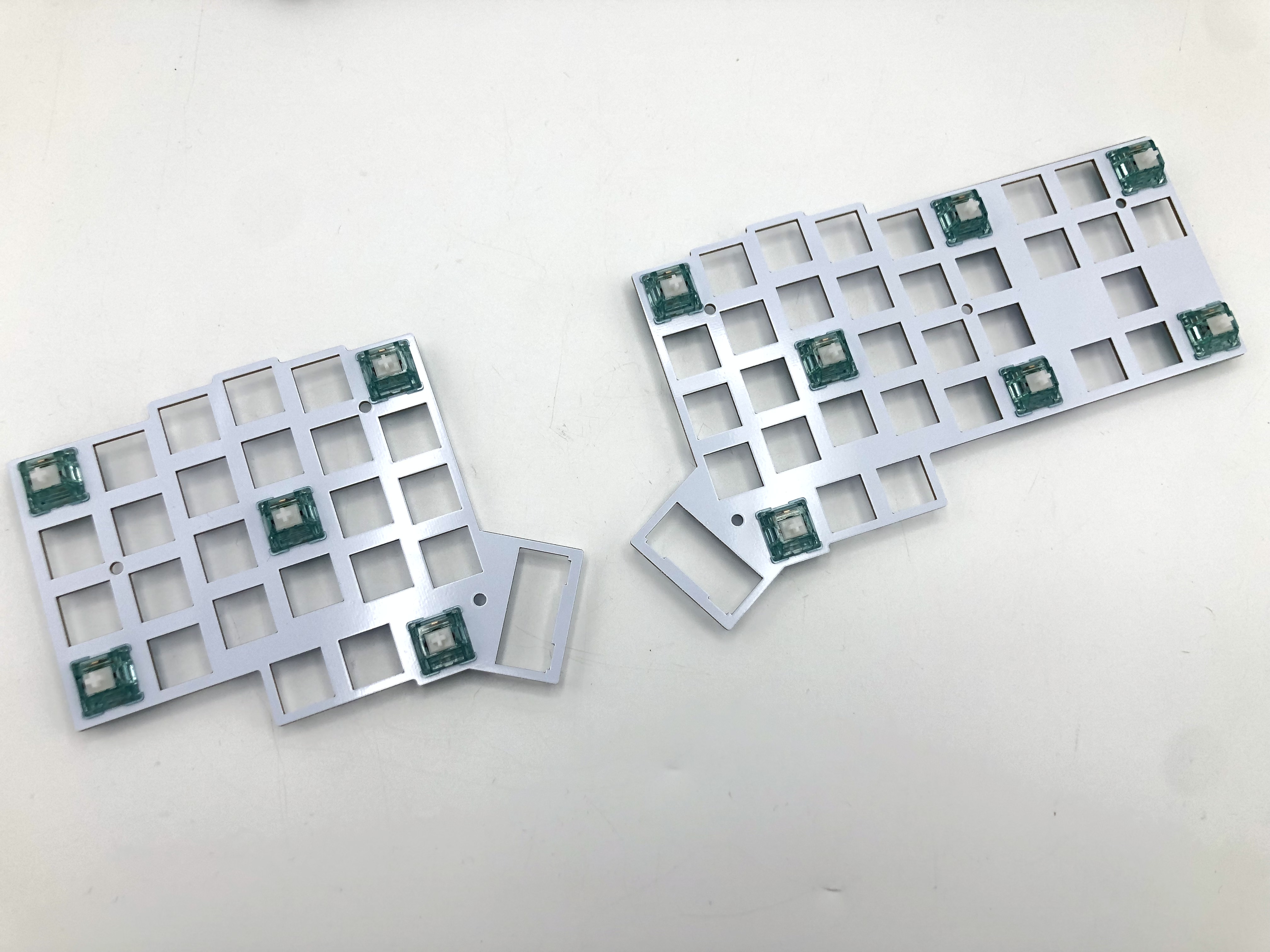 Add switches to plate