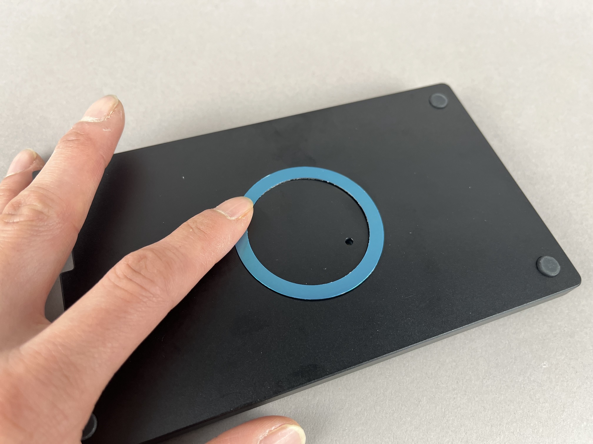 Stick on bottom plate